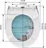 Woltu WC-Sitz mit Absenkautomatik, Duroplast, oval (WS2910)
