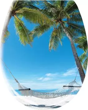 Kleine Wolke Bahamas WC-Sitz multicolor, Duroplast (1870148075)