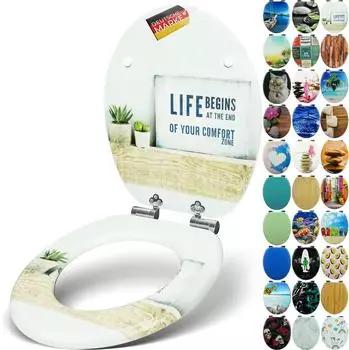 Sanfino WC-Sitz "Life" mit Absenkautomatik