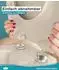 Calmwaters WC-Sitz Pergamon oval Duroplast Absenkautomatik (26LP6141)