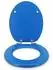 Sanfino Deep Blue WC-Sitz mit Absenkautomatik, Holz