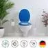 Sanfino Deep Blue WC-Sitz mit Absenkautomatik, Holz