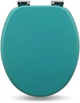 Sanfino Mars Green WC-Sitz mit Absenkautomatik, Holz