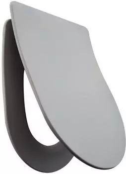 PRIMASTER WC-Sitz Prag mit Absenkautomatik, grau