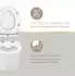 Lenz Elektronik JENO SLIM WC-Sitz oval, Duroplast, weiß, Absenkautomatik (41040161)