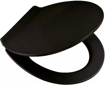 Kleine Wolke Alley WC-Sitz schwarz, Absenkautomatik, Easy Clean (1882926075)