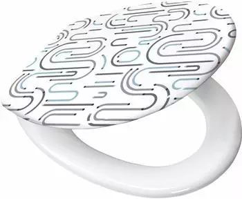 Kleine Wolke Vision WC-Sitz grau, Duroplast, Absenkautomatik (50752827-0)