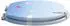 vidaXL Toilettensitz Soft-Close blau MDF 44x38cm, 2er-Set