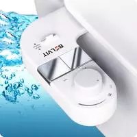 Belvit Bidet Taharet Aufsatz f&uuml;r Toilettensitz, Wei&szlig;