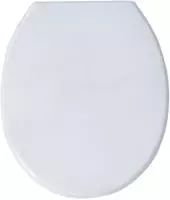 MSV Universal Toilet Seat 46x37cm Polypropylene in White