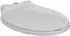 vidaXL Toilettensitz mit Absenkautomatik Quick-Release, hellgrau, oval (8719883818696)