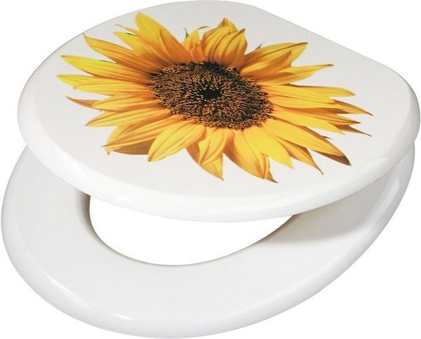 ADOB Sonnenblume WC-Sitz mit Motiv