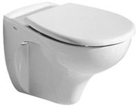 Keramag WC-Sitz "Renova Nr. 1", Scharniere aus Edelstahl, Farbe: Manhattan