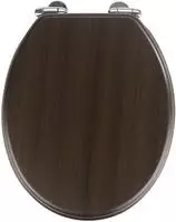 WENKO WC-Sitz mit Absenkautomatik Wenge braun, 1 St.