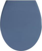 WENKO Premium WC-Sitz Mod. Samos Slate Blue Duroplast, mit Absenkautomatik 22403100
