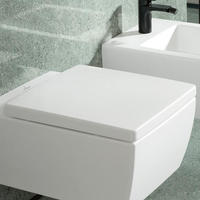 Villeroy & Boch Memento 2.0 - WC Sitz Compact, SoftClosing, QuickRelease,...