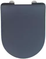 WENKO WC-Sitz "Sedilo matt Schwarz" 1 Stk. tlg. aus Duroplast, mit Absenkautomatik