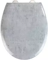 WENKO Premium WC-Sitz Mod. Concrete Duroplast, mit Absenkautomatik 23577100
