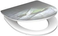 Sch&uuml;tte WC-Sitz "Raindrop" Duroplast, mit Absenkautomatik und Schnellverschluss,