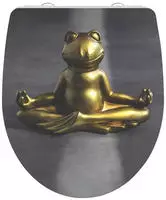 Sch&uuml;tte WC-Sitz "Relaxing Frog" Duroplast, mit Absenkautomatik und