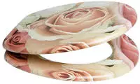 Sanilo WC-Sitz "Rosa Rose" mit Absenkautomatik