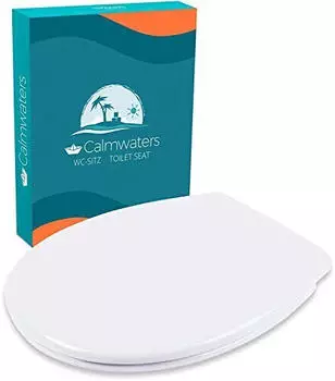 Calmwaters WC-Sitz oval wei&szlig; (26LP2904)