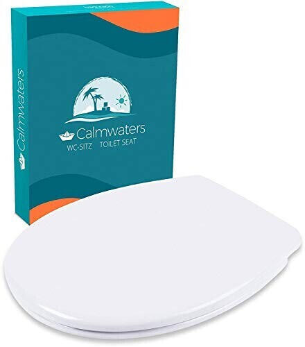 Calmwaters WC-Sitz oval weiß (26LP2904) Test TOP Angebote ab 39,98 € (April  2023)