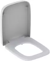 Geberit Renova Plan WC-Sitz, Absenkautomatik, Befestigung von oben,