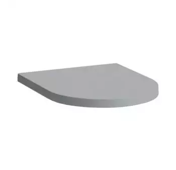 Laufen By Kartell WC-Sitz mit Absenkautomatik grau matt (H8913337590001)