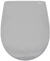 LUVETT C100 WC-Sitz Oval | SoftClose Absenkautomatik, Manhattan Grau