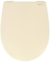 LUVETT C100 WC-Sitz Oval | SoftClose Absenkautomatik, Jasmin Creme matt