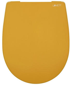 Luvett WC-Sitz C100 oval universell Curry Gelb (539713)