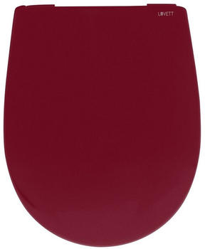Luvett WC-Sitz C100 oval universell Bordeaux Rot (542283)