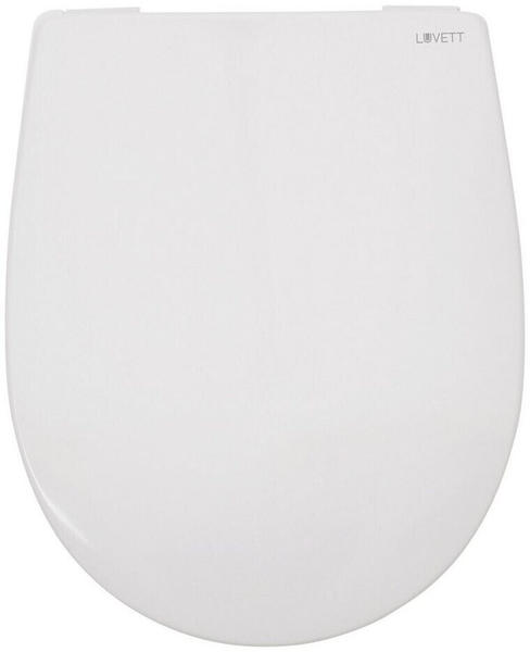 Luvett WC-Sitz C100 oval universell Sanitär Weiß (536126)
