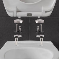 Blumfeldt Celesto Toilettendeckel O-form Absenkautomatik Antibakteriell