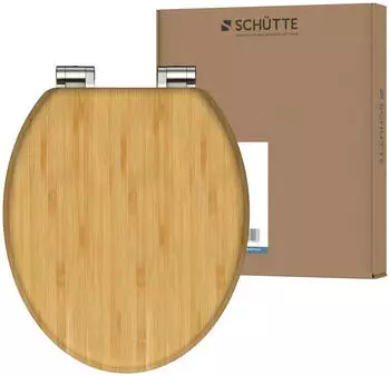 Schütte WC-Sitz BAMBUS Absenkautomatik (81101-A)