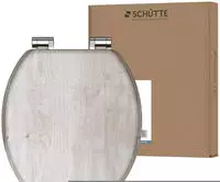 Sch&uuml;tte WC-Sitz "LIGHT WOOD" mit Absenkautomatik und MDF-Holzkern