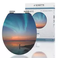 Sch&uuml;tte - Mdf Hg Wc-sitz Polar Lights, Mit Absenkautomatik