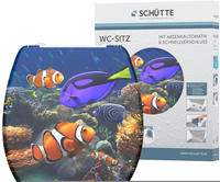 Sch&uuml;tte WC-Sitz "SEA LIFE" bruchsicher und kratzfest, Absenkautomatik, Standardma&szlig;
