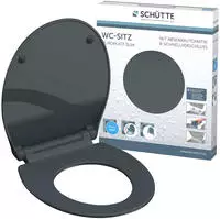 Sch&uuml;tte WC-Sitz "SLIM" Duroplast, Absenkautomatik, Schnellverschluss, besonders