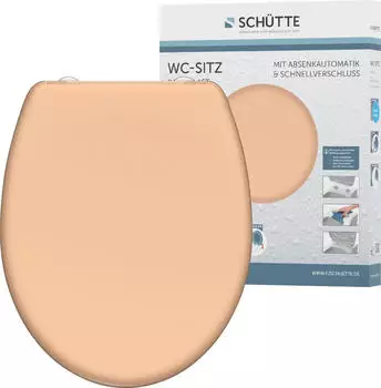 Sch&uuml;tte WC-Sitz beige