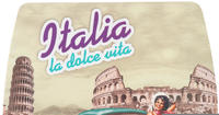 ADOB WC-Sitz "Italia la dolce vita" Absenkautomatik, zur Reinigung auf...