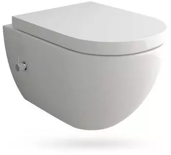 Alpenberger Komplett Set Bidet WC mit Nano wandhängend