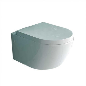 Alpenberger Dusch WC inkl. Soft Close Funktion Keramik weiß