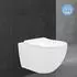 ML-Design Hänge WC mit Nano Beschichtung Keramik weiß matt