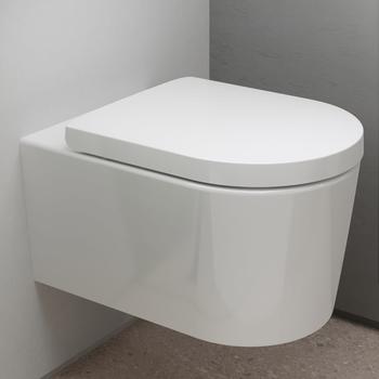 Hansgrohe hansEluPura S Set 540 mit WC-Sitz und HygieneEffect weiß (62021450)