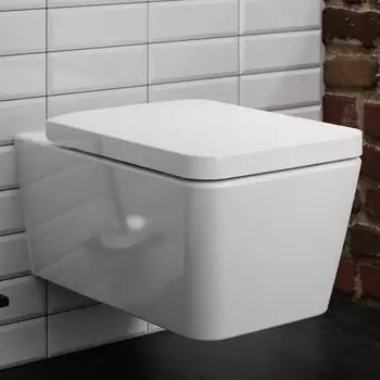Hansgrohe hansEluPura Q Set 540 mit WC-Sitz und HygieneEffect wei&szlig; (62023450)