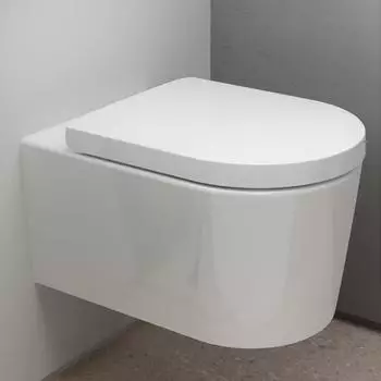 Hansgrohe hansEluPura S Set 540 mit WC-Sitz und SmartClean weiß (61119450)