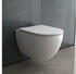 Alpenberger Toilette inkl. WC Sitz mit Nano Beschichtung wandhängend