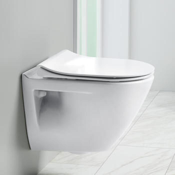 Evineo ineo3 Wand-Tiefspül-WC mit WC-Sitz